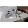 Image 1 : Assorted Galvanized Steel Electrical Junction Boxes, Cover Plates, Receptacles, Switches