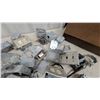 Image 3 : Assorted Galvanized Steel Electrical Junction Boxes, Cover Plates, Receptacles, Switches