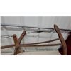 Image 3 : 2x Antique Wooden Bucksaw with Wire Tensioning System