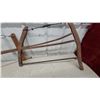 Image 4 : 2x Antique Wooden Bucksaw with Wire Tensioning System