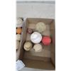 Image 2 : Two Boxes of Assorted Baseballs, Softballs, Rubber Balls