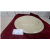 Image 2 : Cream Glazed Stoneware Oval Covered Casserole Dish, plus 10-Gallon Crock