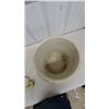 Image 6 : Medalta Potteries Ltd. 5 Imperial Gallon Stoneware Crock with Wire and Wood Bail Handles