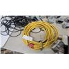 Image 2 : Yellow Heavy-Duty Extension Cord, Black Cable GE Ballast, Conduit Bodies