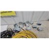 Image 4 : Yellow Heavy-Duty Extension Cord, Black Cable GE Ballast, Conduit Bodies