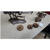 Image 5 : Antique Standard Scale and Supply Company Cast Iron 50 lb Scoop Scale with Weights, Circa 1878