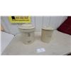 Image 1 : Medalta Potteries 2 Imperial Gallon Crock and One Gallon Crock, Both with Lids