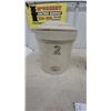 Image 2 : Medalta Potteries 2 Imperial Gallon Crock and One Gallon Crock, Both with Lids