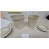 Image 8 : Medalta Potteries 2 Imperial Gallon Crock and One Gallon Crock, Both with Lids