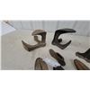 Image 2 : Antique Cast Iron Cobbler's Tools Including Brockton Shoe Lasts, Anvils