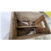 Image 7 : Vintage "Fresh Up" 7Up Wooden Crate with Pepsi, Coca-Cola, Pic-a-Pop Glass Bottles