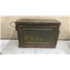 Image 4 : Vintage Ammo Box, Electric Irons, Cast Iron Trivet, Electric Heater, and Telephone