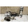 Image 1 : Salton Drink Mixer, Aluminum Teakettle, Electric Heater, and Hand-Crank Grater