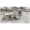 Image 4 : Royal Albert Petit Point China; 8 Tea Cups, 8 Saucers, Sugar and Creamer