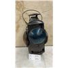 Image 1 : Adlake Kero CN Railway Lantern with Blue and Amber Lenses, with burner