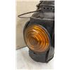 Image 3 : H.L.P.M. Railroad Lantern with Amber and Blue Lenses and Burner