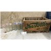 Image 1 : Vintage Pepsi-Cola and Pepsi Bottles, and Nesbitt's California Orange Wood Crate