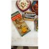 Image 8 : Vintage Tin Boxes, Mother Goose Drinking Straws, Hair Curlers