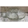 Image 3 : Glass Punch Bowl Set, 2 Boxes of Glass Punch Cups, and Assorted Glass Bowls