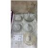 Image 4 : Glass Punch Bowl Set, 2 Boxes of Glass Punch Cups, and Assorted Glass Bowls