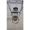 Image 2 : Two Vintage Kerosene Railroad Lanterns Including Dietz New York and CNR With Clear Globes