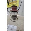 Image 5 : Two Vintage Kerosene Railroad Lanterns Including Dietz New York and CNR With Clear Globes