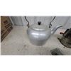 Image 3 : Vintage Kitchenware Lot: Credful Miracle Grater, Aluminum Kettle, Bromwell's Sifter, Ladle