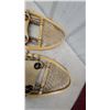 Image 2 : G&V Wood-Framed Alaskan Trail Snowshoes with Woven Decking and Leather Bindings