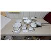 Image 1 : Vintage White Enamelware Collection Including Mugs, Plates, Pots, Colander