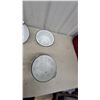 Image 5 : Vintage Metalac White Enamelware Bedpan, Colander, Saucepans, Bowls