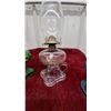 Image 4 : Four Antique American Pattern Glass Kerosene Finger Lamps, Late 19th to Early 20th Century