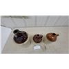 Image 5 : Set of Three Vintage Two-Tone Stoneware Jugs Including Medalta Potteries 1/2 Gallon