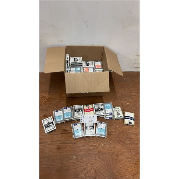Collection of Bee, Aristocrat, and Gemaco Playing Cards