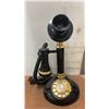 Image 2 : Vintage Candlestick Telephone, Two Copper Kettles, Table Lamp, Teapot