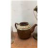 Image 5 : Vintage Candlestick Telephone, Two Copper Kettles, Table Lamp, Teapot