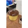 Image 3 : Vintage Enamel Pot, Stoneware Crocks, (4) Androck Nut Meat Choppers