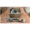 Image 4 : Vintage Enamel Pot, Stoneware Crocks, (4) Androck Nut Meat Choppers