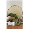 Image 3 : Four Figural Table Lamps: Two Porcelain Couples, One Fish, and One Asian Couple