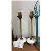 Image 3 : Assorted Table Lamps, Metal Caddy, and Wood Jewelry Boxes