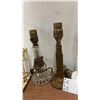 Image 4 : Assorted Table Lamps, Metal Caddy, and Wood Jewelry Boxes