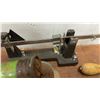 Image 8 : Vintage Gas Cans, Hard Hat, Garden Tools