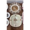 Image 4 : Royal Commemorative Plates, Blue and White Transferware, Floral Dinnerware