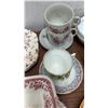 Image 6 : Royal Commemorative Plates, Blue and White Transferware, Floral Dinnerware