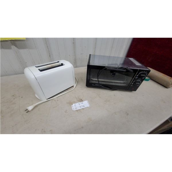 Proctor Silex 2-Slice Pop-Up Toaster and Proctor Silex Toast-R-Oven Countertop Toaster Oven