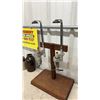 Image 4 : Vintage Bar Butler Liquor Dispenser Stand and 4 Stoneware Jugs and Bottles