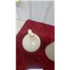 Image 8 : Vintage Stoneware "Salt" Crock with Lid and small beehive jug