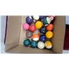 Image 3 : Billiard Balls, Triangular Racks, and Bottle dice shakers