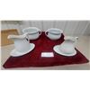 Image 1 : Antique White Ceramic Wash Pitchers with Basins and Chamber Pots