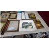 Image 6 : Assorted Framed Artworks and Empty Picture Frames, Landscapes, Portraits, Florals