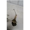 Image 6 : Antique Brass Spittoon and Two-Pan Balance Scale with Hanging Pans